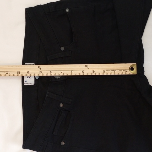 Paige Womens Jeans Sz 27 Black Verdugo Crop Skinny Stretch Basic Layer Comfy - Picture 6 of 10